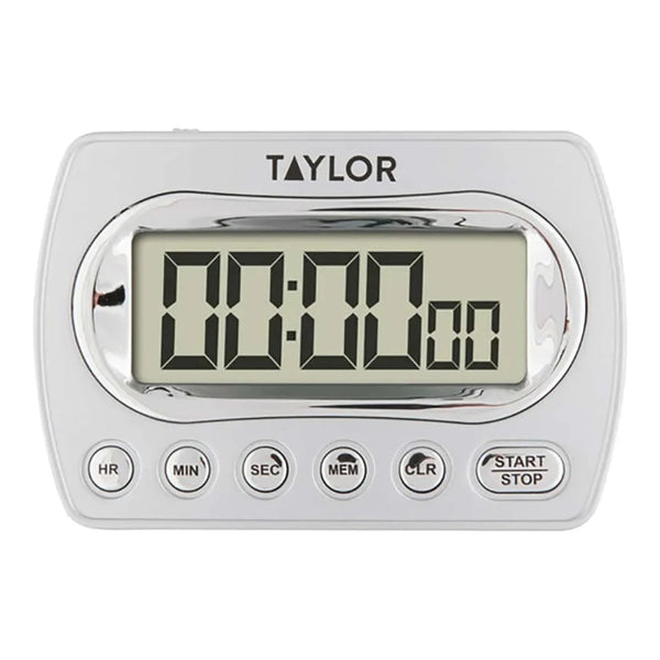 Taylor 584721 Digital 24 Hour Kitchen Timer With Clock