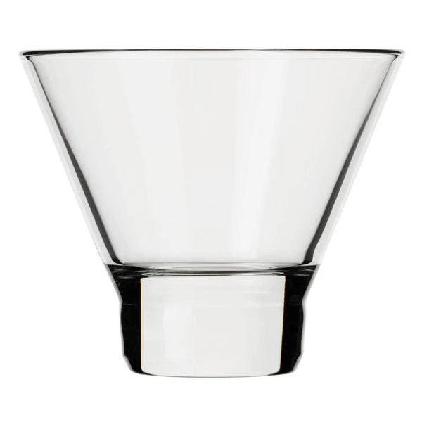 Libbey 5874 9 oz. Boost Stackable Stemless Martini Glass - Case of 12 Pcs