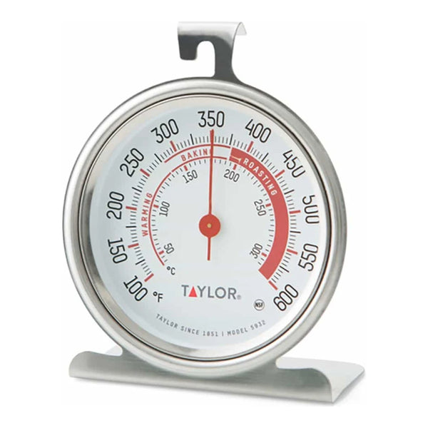 Taylor 5932 3" Dial Oven Thermometer, 100 - 600 F