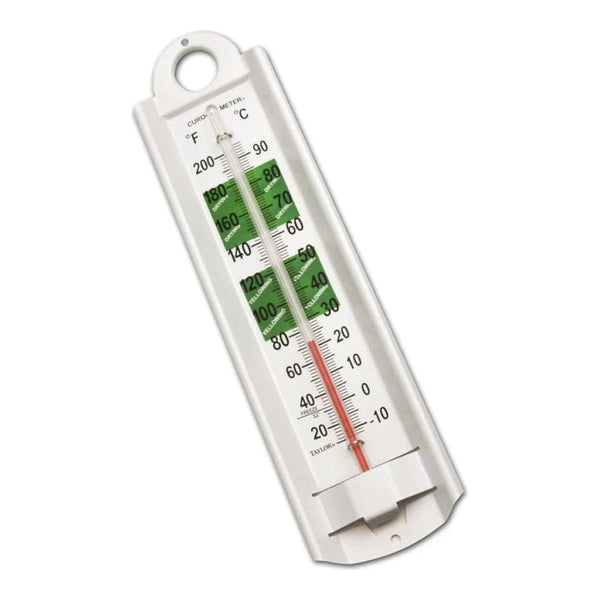 Taylor 5948N Tabacco Glass Tube Thermometer, 10 - 200 F