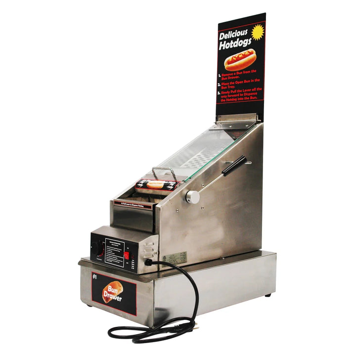 Winco 60024 Benchmark Doghouse 24 Hot Dog Cooker & Dispenser, 120v