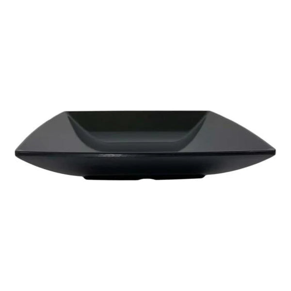 Thunder Group 62008BK 28 oz Melamine Square Salad Bowl, Pack of 12