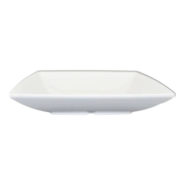 Thunder Group 62008WT 28 oz Melamine Square Salad Bowl, Pack of 12