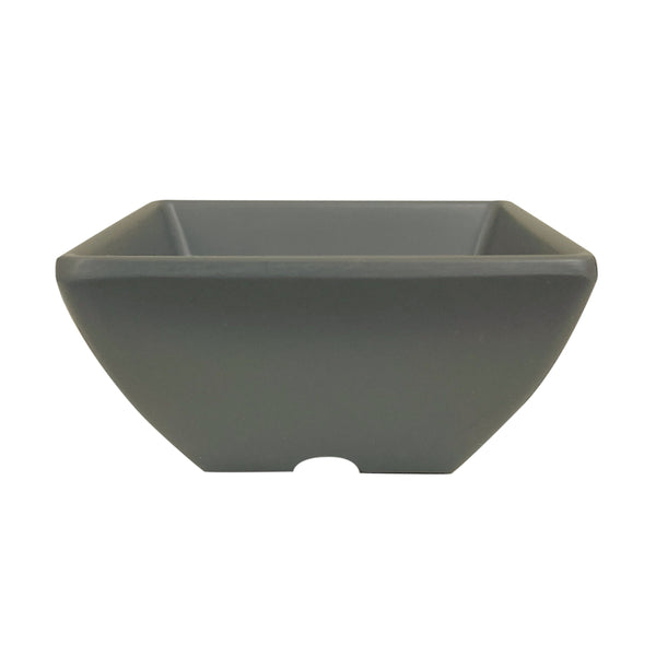 Thunder Group 69003SG 2-1/2 oz Melamine Square Bowl, Pack of 12