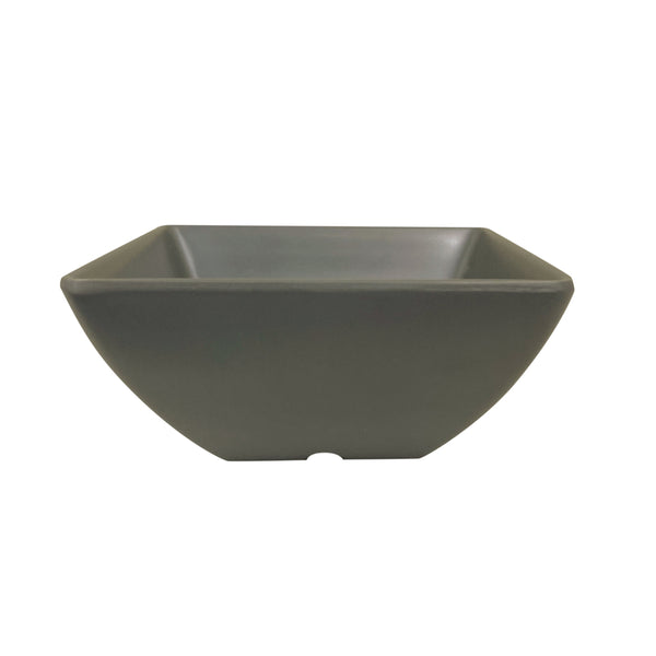 Thunder Group 69004SG 8 oz Melamine Square Bowl, Pack of 12