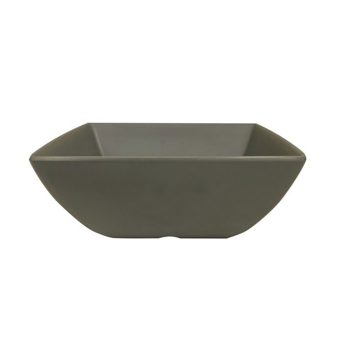 Thunder Group 69005SG 22 oz Melamine Square Bowl, Pack of 12