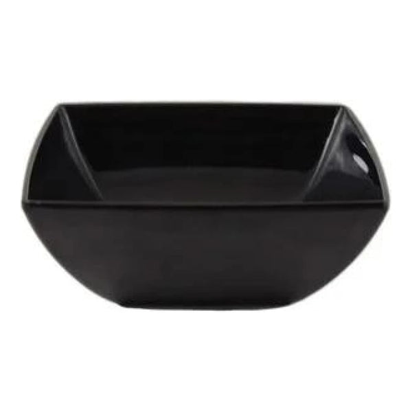 Thunder Group 69007BK 40 oz Melamine Square Bowl, Pack of 12