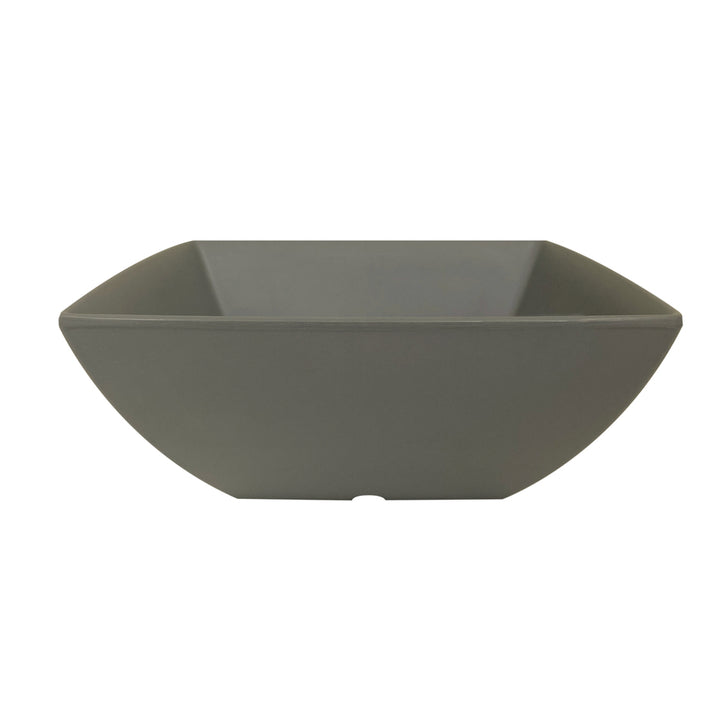 Thunder Group 69008SG 60 oz Melamine Square Bowl, Pack of 12