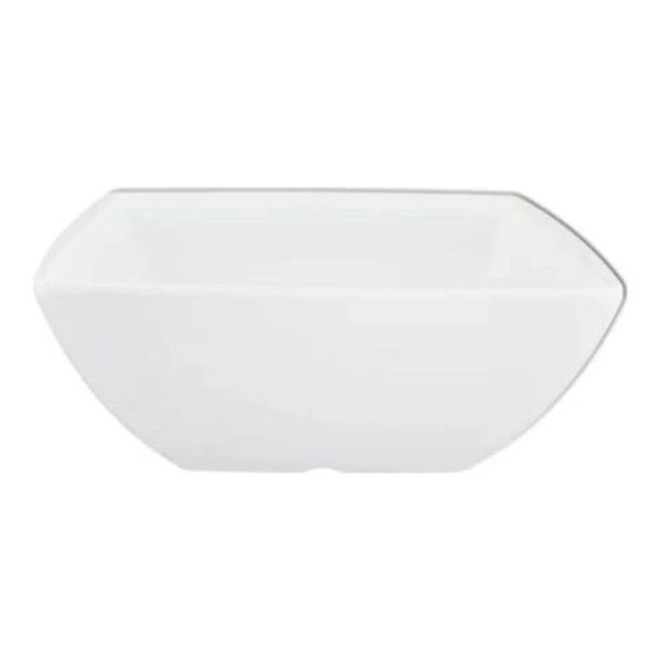 Thunder Group 69008WT 60 oz Melamine Square Bowl, Pack of 12