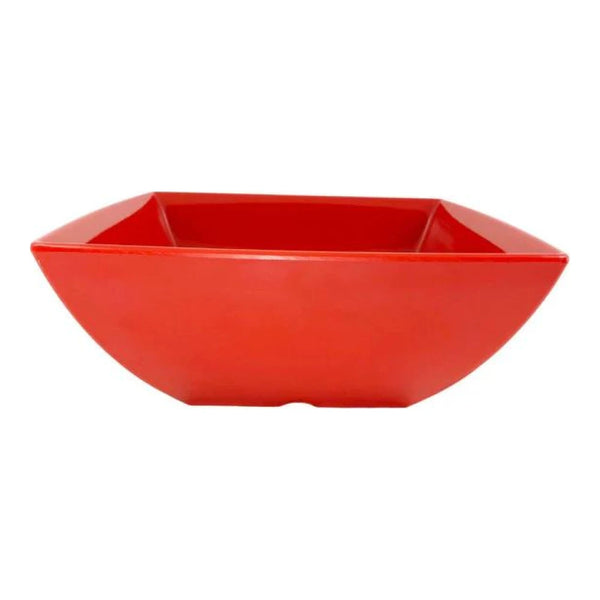 Thunder Group 69009PR 90 oz Melamine Square Bowl, Pack of 12