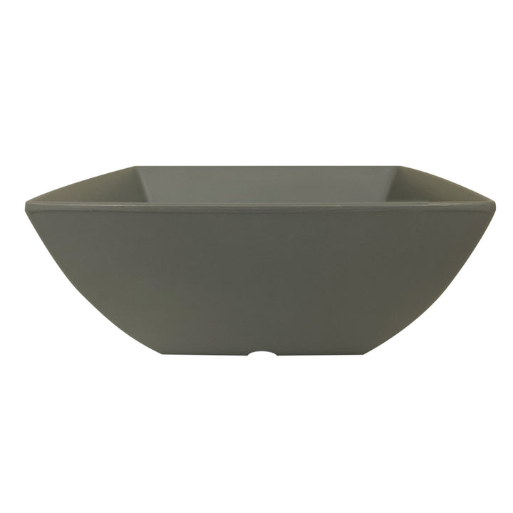 Thunder Group 69009SG 90 oz Melamine Square Bowl, Pack of 12