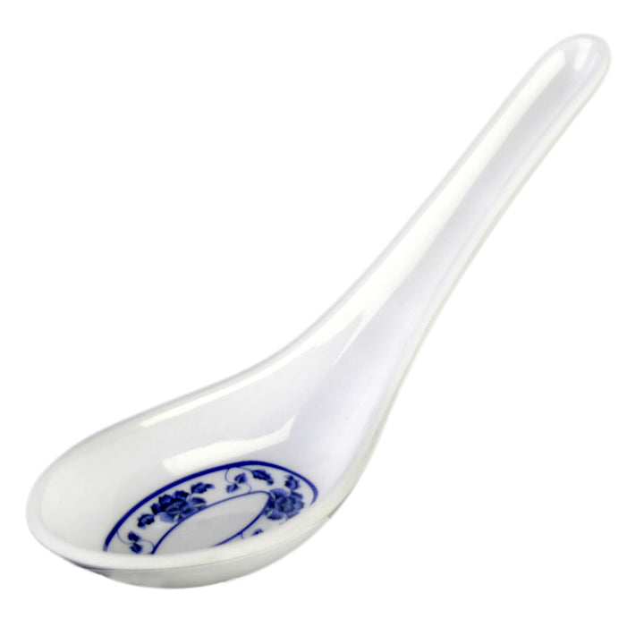 Thunder Group 7003B 3/4 oz Melamine Wonton Soup Spoon, Pack of 12