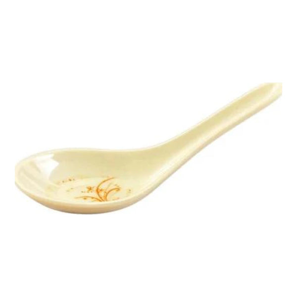 Thunder Group 7003GD 3/4 oz Melamine Wonton Soup Spoon, Pack of 12