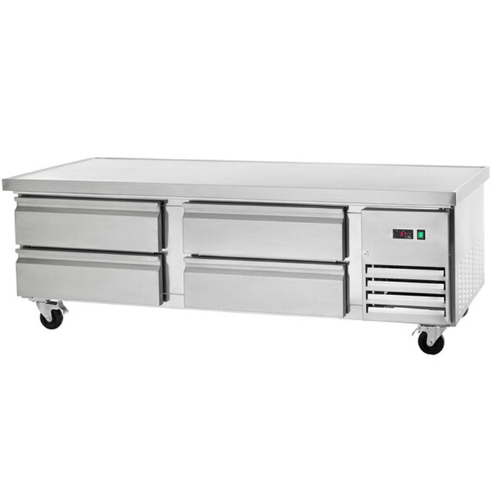 Arctic Air ARCB72 Four Drawer Refrigerated Chef Base, 72"