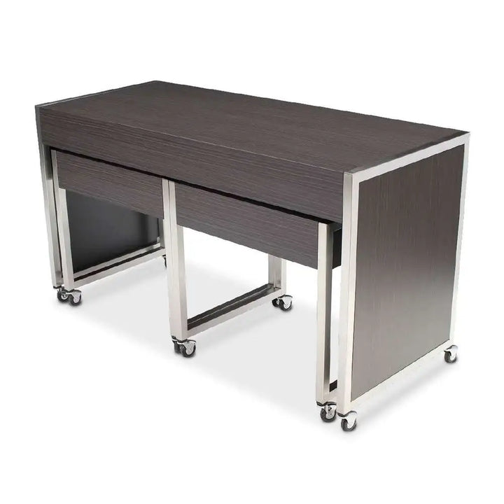 Forbes Industries 7411 30" Foss Series Essentials - 3 Nesting Tables with Powder Epoxy Painted Steel Frames