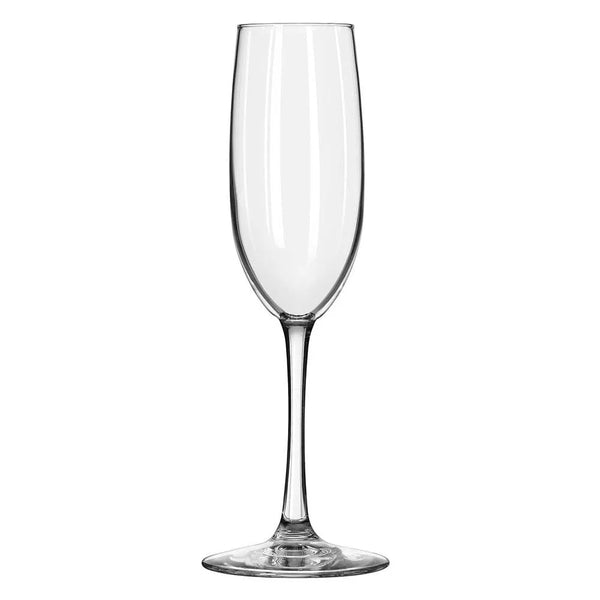 Libbey 7500 8 oz. Vina Customizable Flute Glass - Case of 12 Pcs