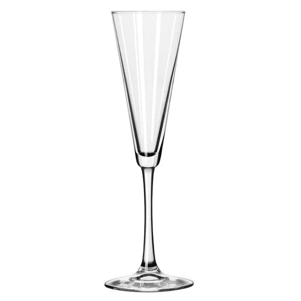 Libbey 7552 6.5 oz. Vina Customizable Trumpet Flute Glass - Case of 12 Pcs