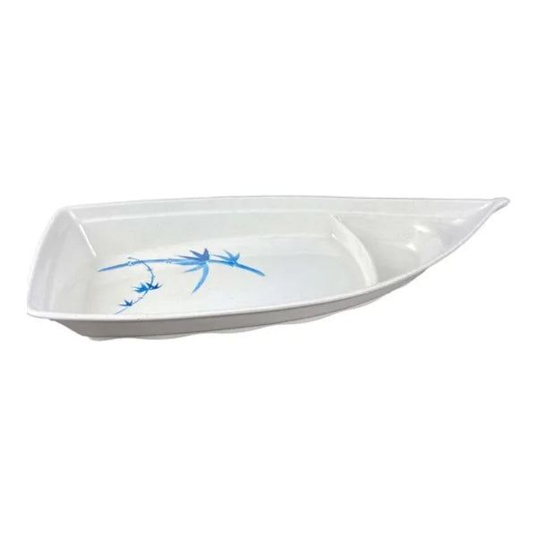 Thunder Group 8004BB 13 oz Melamine Sushi Boat, Pack of 12