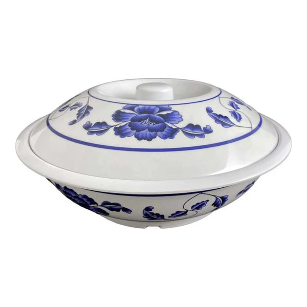 Thunder Group 8011TB 80 oz Melamine Serving Bowl with Lid