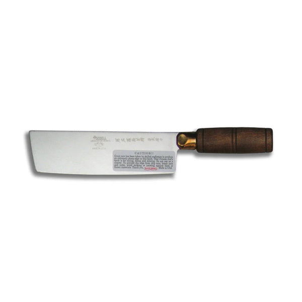 Dexter Russell 8030 Traditional 7" x 2" Chinese Chef's Knife Walnut Handle S5197