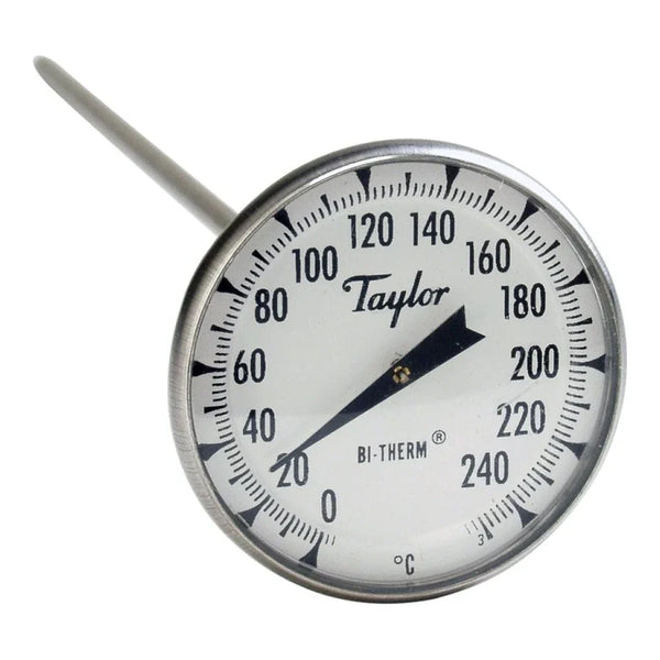 Taylor 8238J 1.75" Superior Grade Dial Instant Read Probe Thermometer, 0 - 250 C