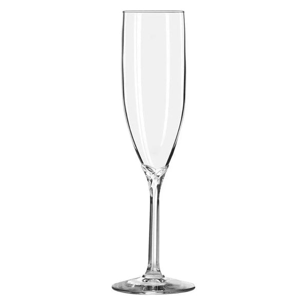 Libbey 8995 6 oz. Domaine Customizable Flute Glass - Case of 12 Pcs