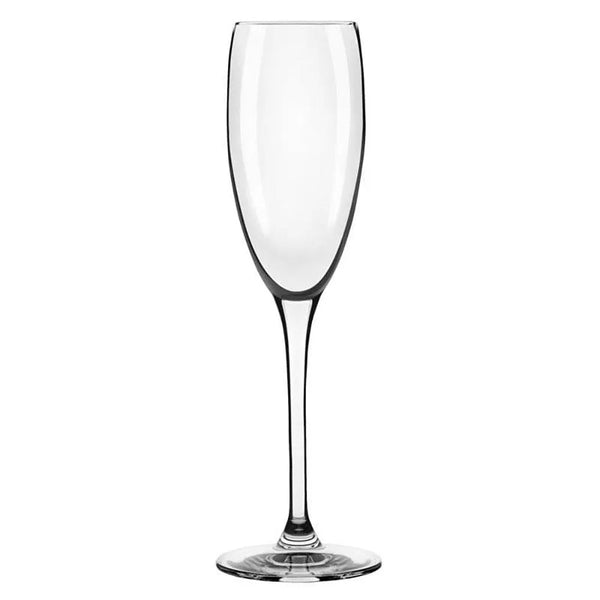 Reserve by Libbey 9157 6 oz. Contour Customizable Flute Glass - Case of 12 Pcs