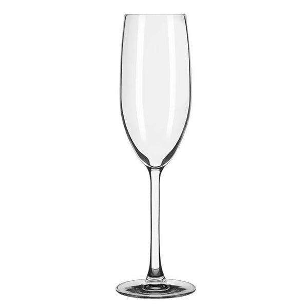 Reserve by Libbey 9236 8 oz. Champagne Flute Glass - Performa, Contour - Case of 12 Pcs