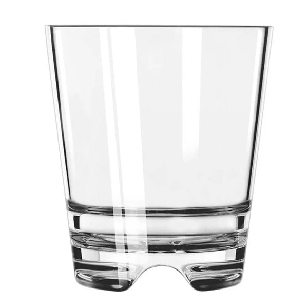 Libbey 92404 12 oz. Infinium Tritan Plastic Stackable Double Rocks / Old Fashioned Glass - Case of 12 Pcs