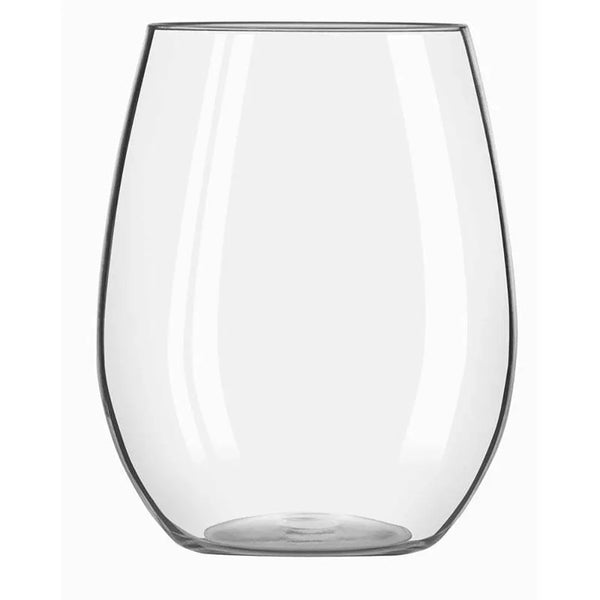 Libbey 92426 15 oz. Infinium Tritan Plastic Stemless Wine Glass - Case of 12 Pcs