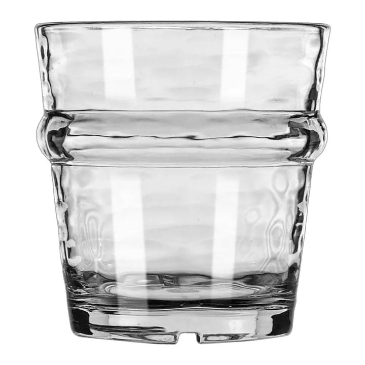 Libbey 92428 7 oz. Infinium Wake Tritan Plastic Stackable Rocks / Old Fashioned Glass - Case of 12 Pcs