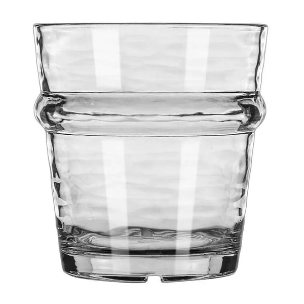 Libbey 92430 12 oz. Infinium Wake Tritan Plastic Stackable Double Rocks / Old Fashioned Glass - Case of 12 Pcs