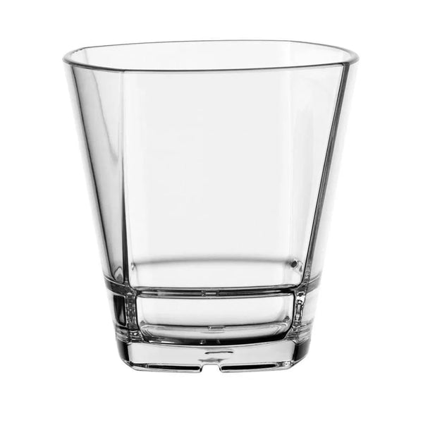 Libbey 92442 12 oz. Infinium Torque Tritan Plastic Stackable Double Rocks / Old Fashioned Glass - Case of 12 Pcs