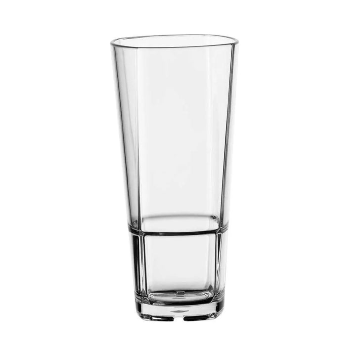 Libbey 92443 12 oz. Infinium Torque Tritan Plastic Stackable Beverage Glass - Case of 12 Pcs