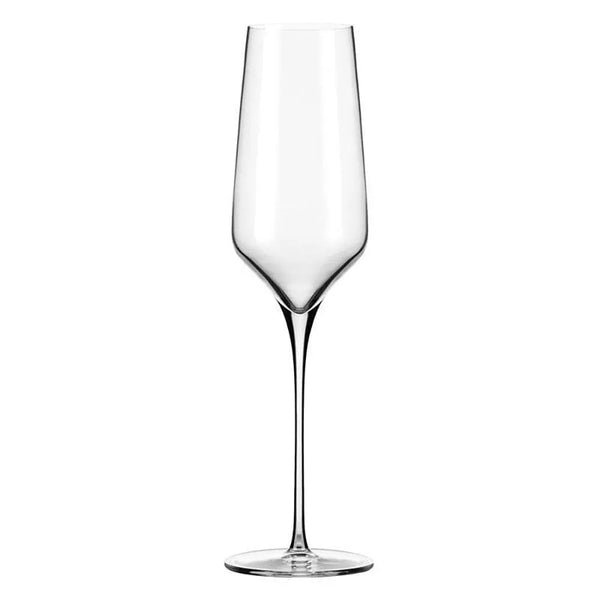 Reserve by Libbey 9332 8 oz. Champagne Prism Flute Glass - Case of 12 Pcs