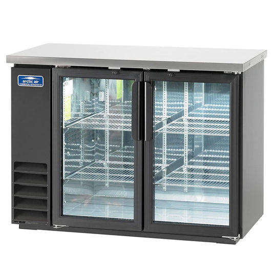 Arctic Air Double Glass Door Back Bar Refrigerator – 48", (ABB48G)