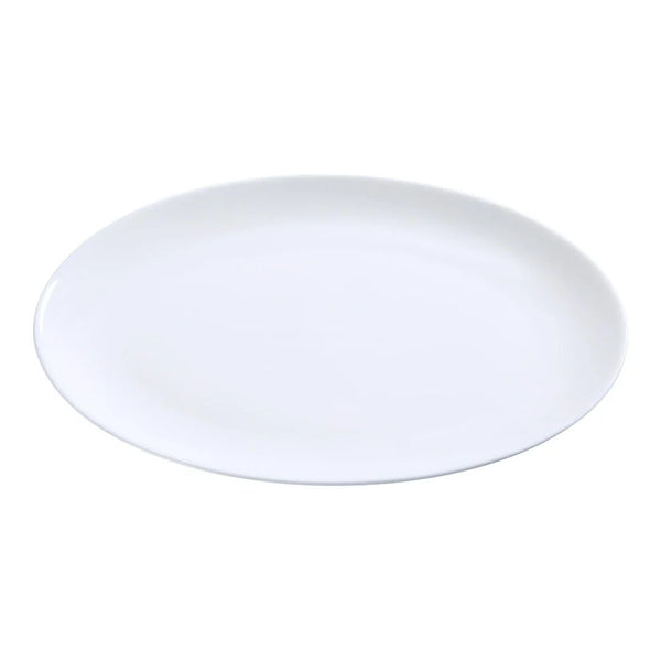 Yanco AC-10-CP ABCO 7" White Porcelain Coupe Platter, Pack of 24