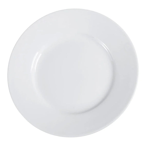 Yanco AC-22 ABCO 8.25" White Porcelain Round Plate, Pack of 36