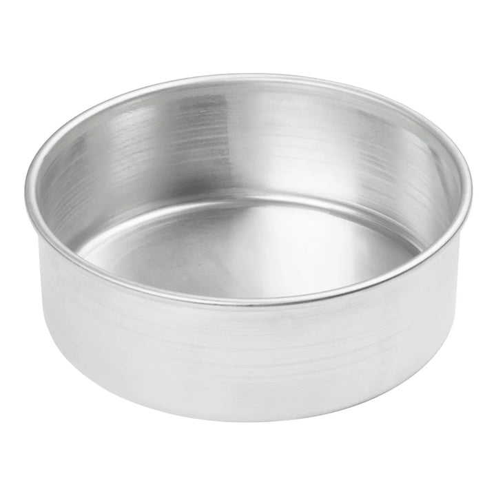 Winco ACP-083 Layer Cake Pan, 8"Dia x 3"H, Aluminium