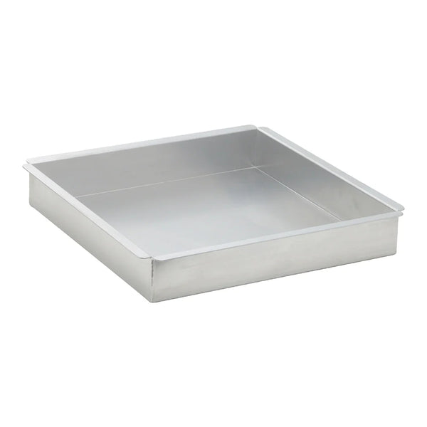 Winco ACP-1212 Aluminium Square Cake Pan, 12" x 12" x 2"