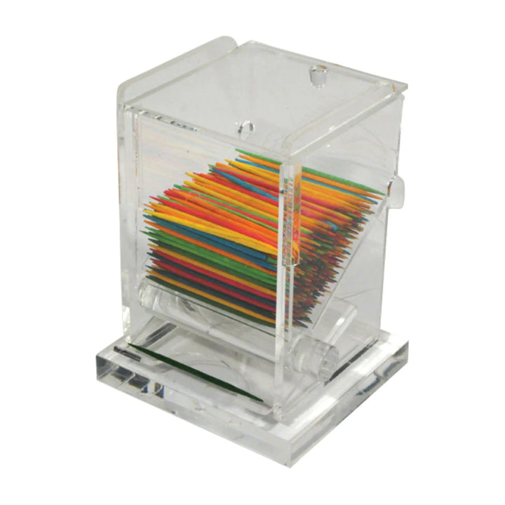 Winco ACTD-3 Acrylic Toothpick Dispenser