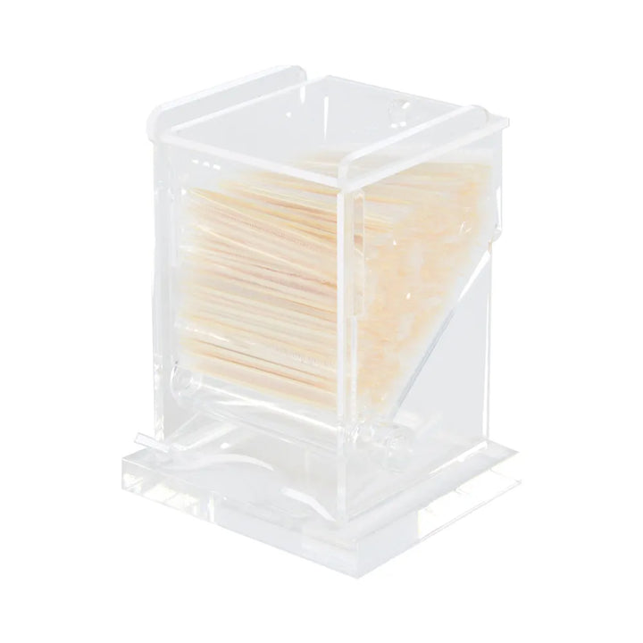 CAC China ACTP-8 Toothpick Dispenser Acrylic  Case of 6 Pcs