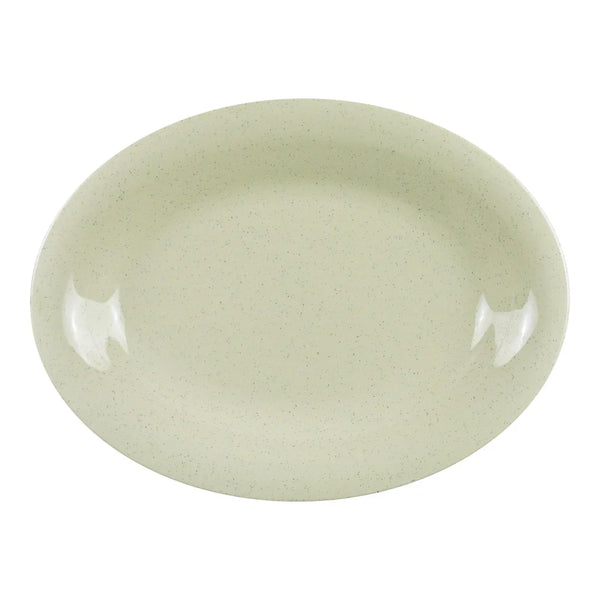 Yanco AD-221 Ardis 8" Melamine Oval Platter, Pack of 24