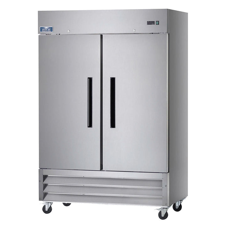 Arctic Air Stainless Steel Two-Door Reach-In Freezer, (AF49)