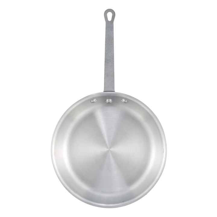 Winco AFP-7A 7" Aluminium Fry Pan, Gladiator, Natural Finish