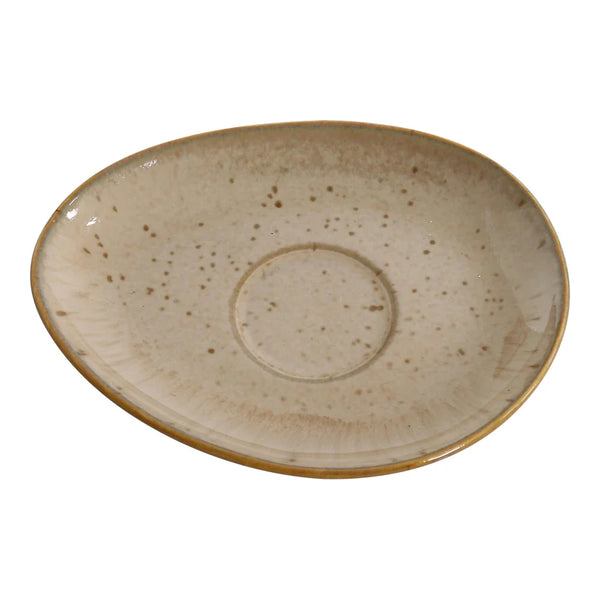 Yanco AG-002 4 1/2" Porcelain Saucer, Pack of 36