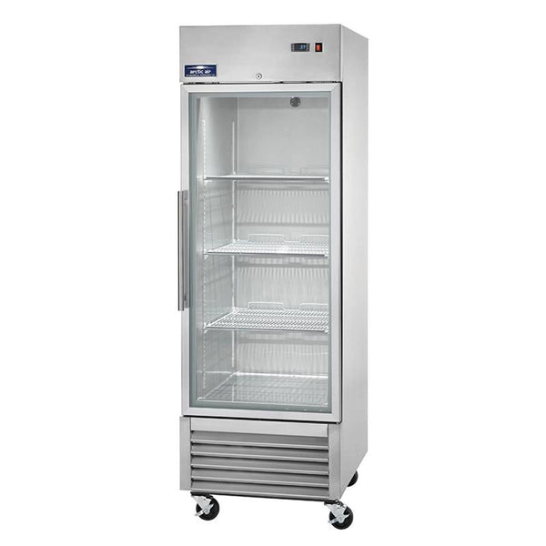 Arctic Air AGDF23 27" Single Glass Door Reach-In Stainless Steel Freezer - The Horecastore