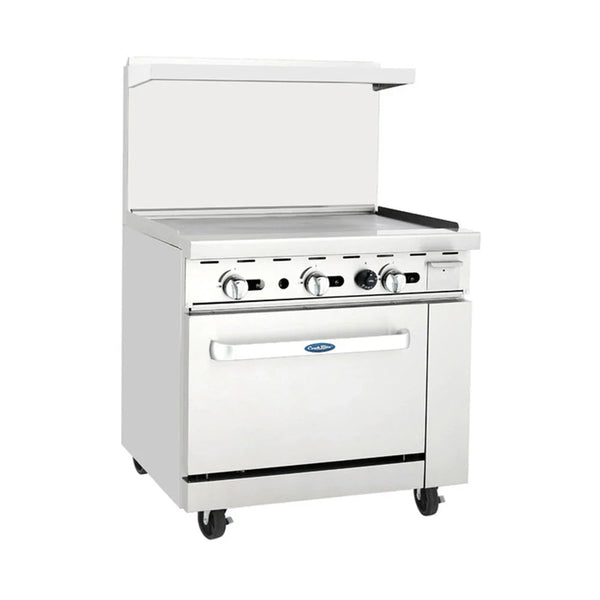 Atosa AGR-36G-NG 36" Natural Gas Range with Griddle Top