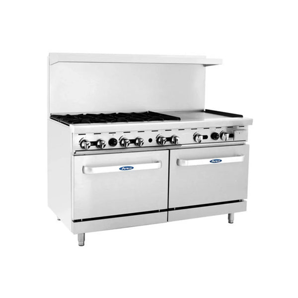 Atosa AGR-6B24G-NG 60" Gas Range with 24" Griddle