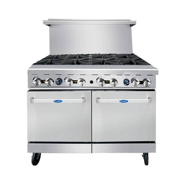 Atosa AGR-8B-NG 48" Gas Range 8 Burners and 2 Standard Ovens